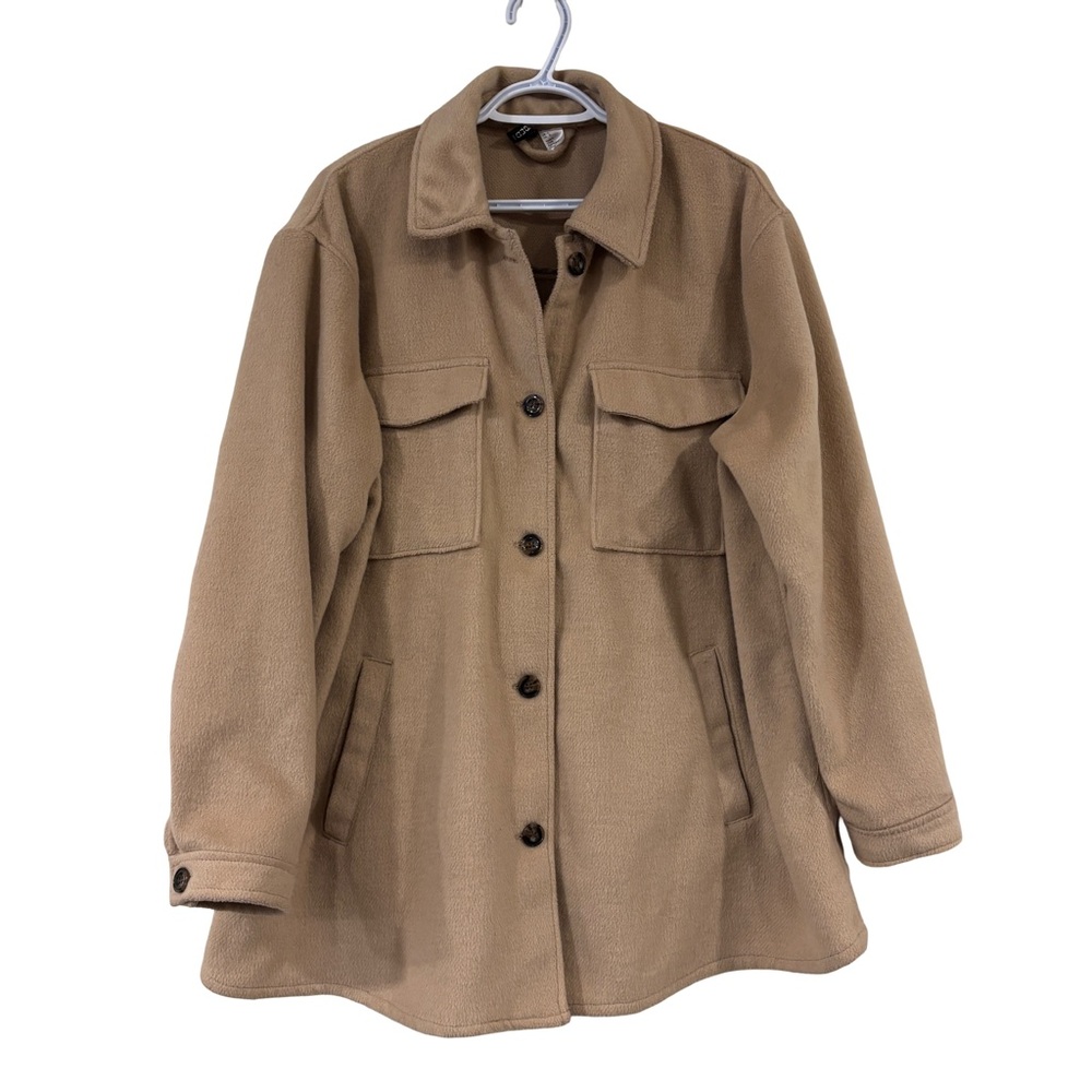 H&M Camel Shacket